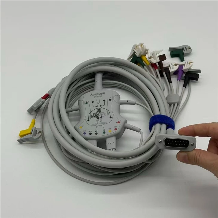 Mindray R12 12-lead ECG Machine Lead Cable EC6411 suppliers