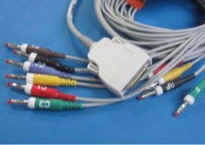 Mortara ELI 50/100/200 10lad EKG Kaapeli, IEC, banaani