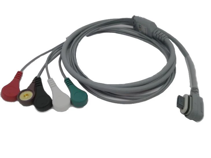 GE 7Lead Ecg Holter ecg Kaapeli SEER Light 2008594-004