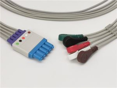 Philips ECG -johtimet 5 johtimella - M1968A