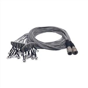 Quntian EEG-kaapeli hopeapinnoitteella