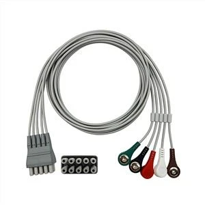 EKG-johtosarja, 5-johdin, harmaa 9293-059-50